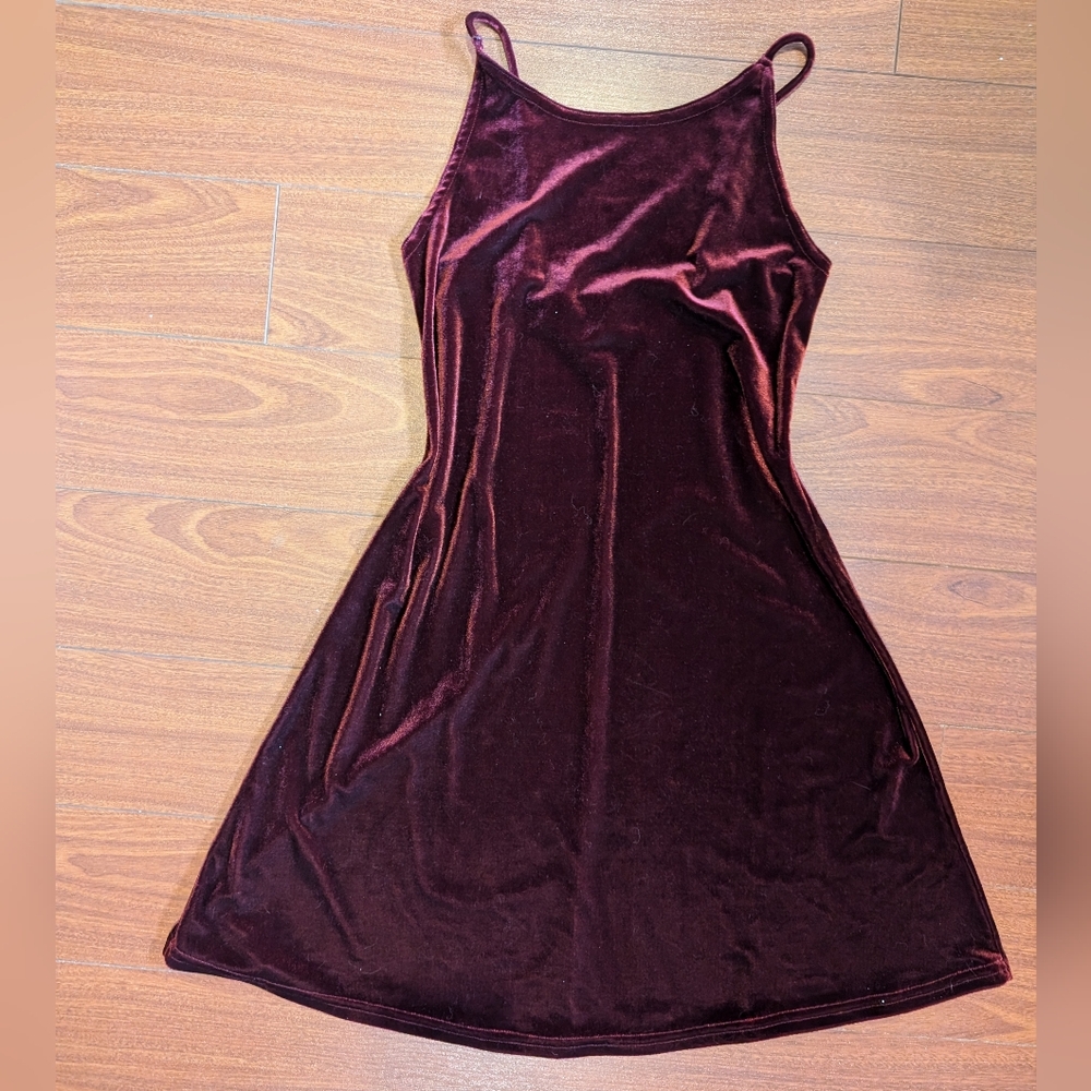 Red Velvet Dress